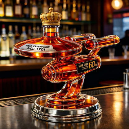 60th Anniversary USS Enterprise - Whisky Decanter