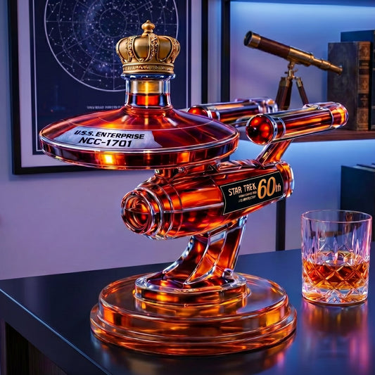 60th Anniversary USS Enterprise - Whisky Decanter
