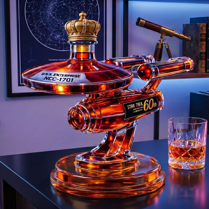 60th Anniversary USS Enterprise - Whisky Decanter